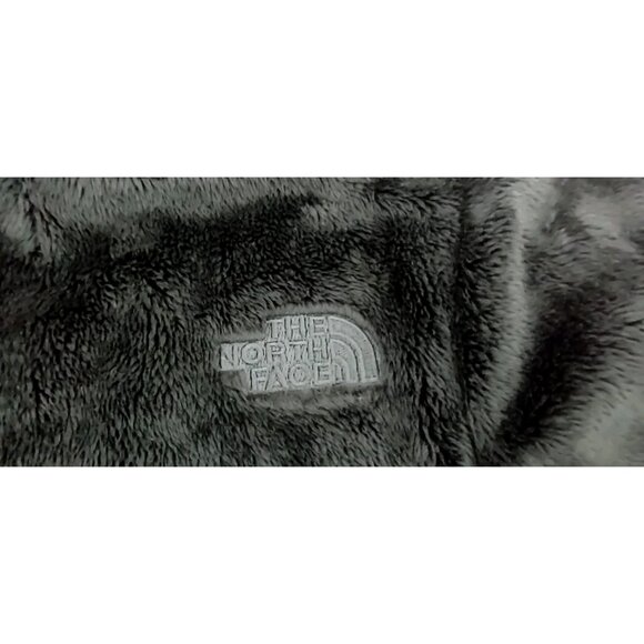 The North Face Jacket Women Size XS Blsck Fleece Pockets Logo Full Zip - Picture 11 of 15